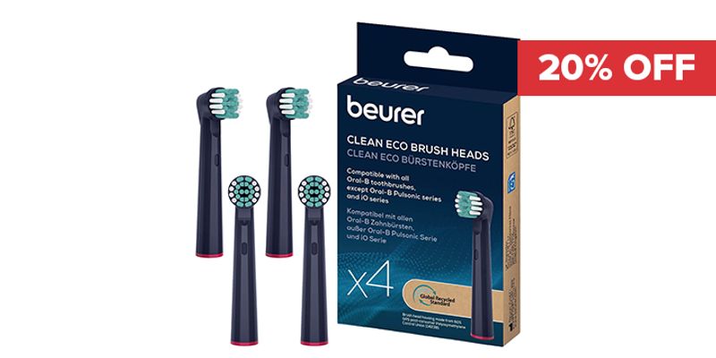 20% Off Beurer Electric Toothbrush & Spare Brush Heads Cover Image